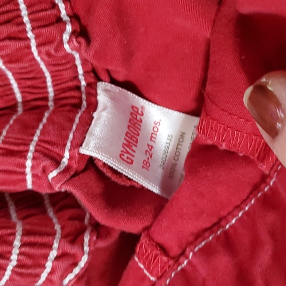 Red 18/24 mth lot Gymboree, Disney, Carters brands - Picture 2 of 9